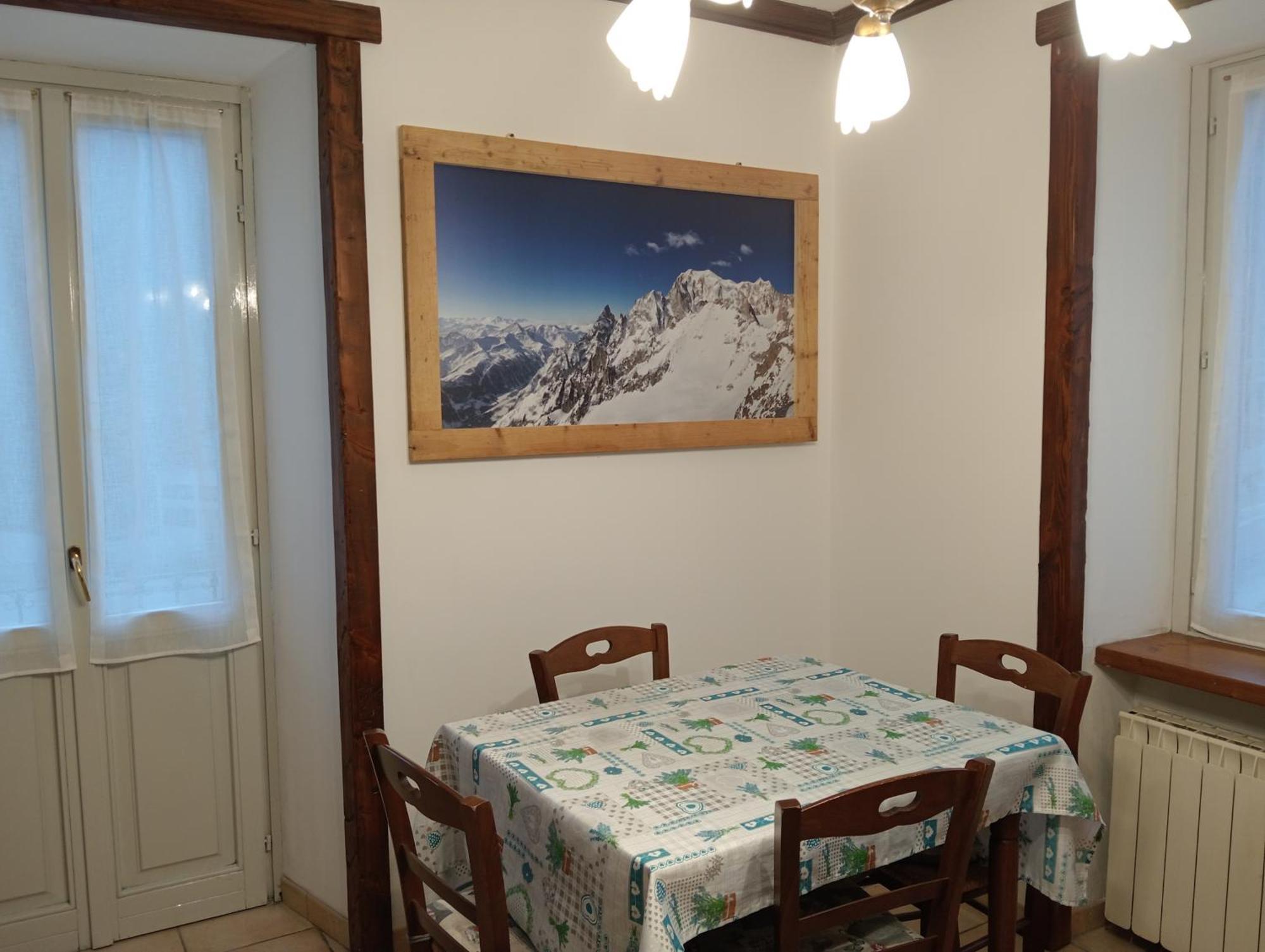 Mansarda Monte Bianco Apartamento La Salle Quarto foto